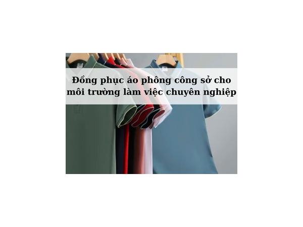 Đồng phục áo phông công sở cho môi trường làm việc chuyên nghiệp