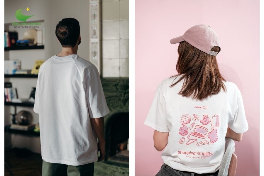 Thiết kế phông áo nhóm oversize
