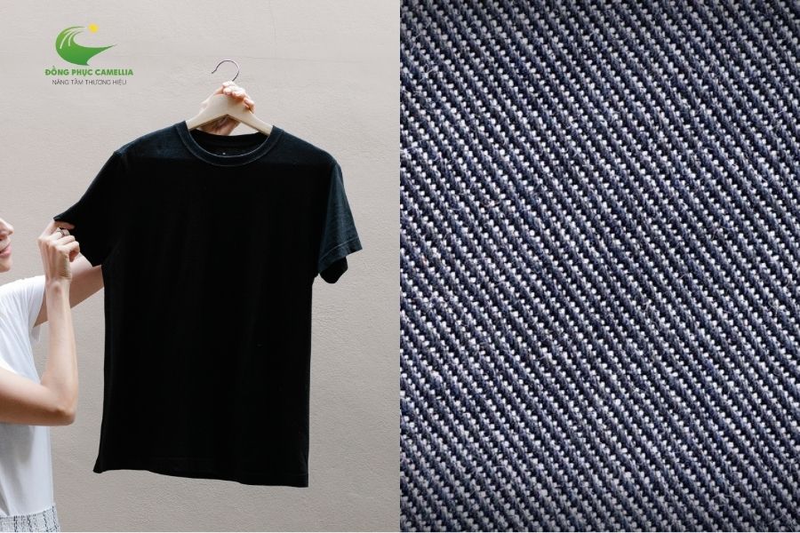 Áo phông được làm từ vải thun cá sấu