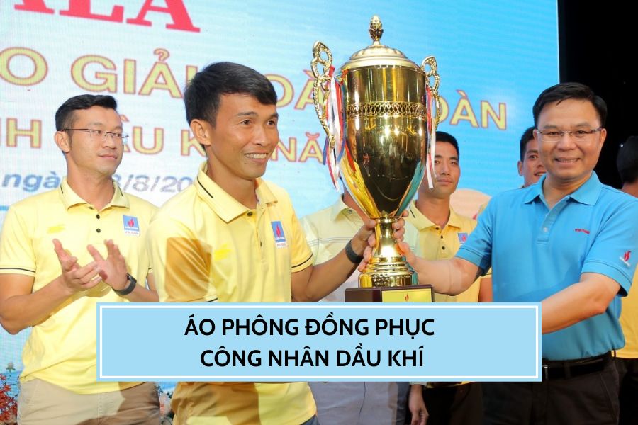 Áo phông đồng phục công nhân dầu khí