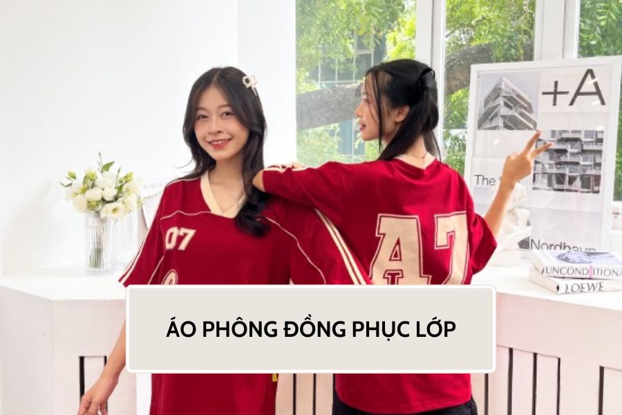 Áo phông đồng phục lớp