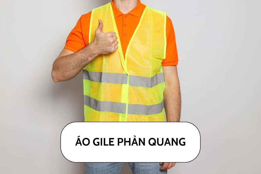  Áo gile phản quang 
