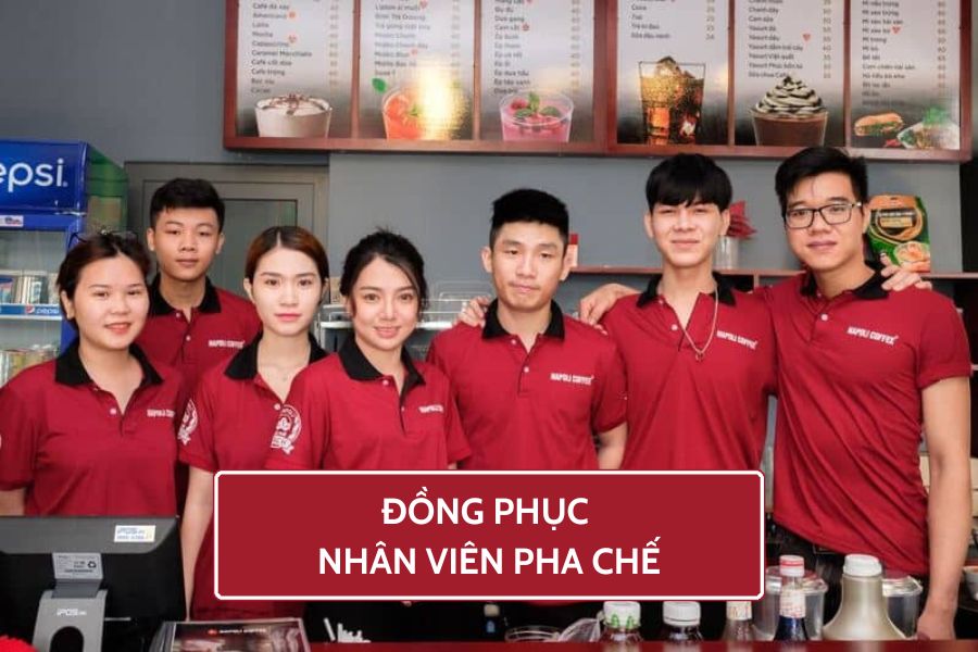 Đồng phục nhân viên pha chế