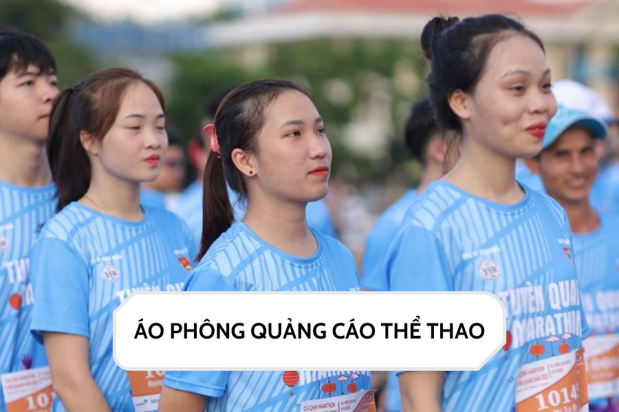 Áo phông quảng cáo thể thao
